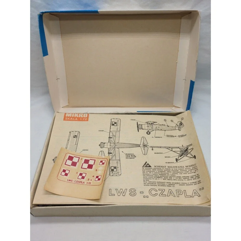 LWS CZAPLA Communication Observation Aircraft 1/72 Model Kit
